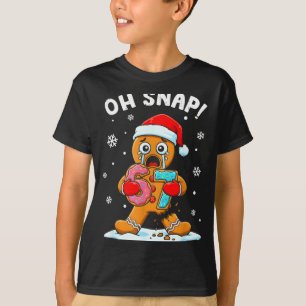67 Weihnachten Oh Snap Lebkuchenmann 6 7 Lustiges  T-Shirt