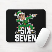 67 Weihnachten Six Seven 6 7 Meme Lustiger Dabbing Mousepad (Mit Mouse)