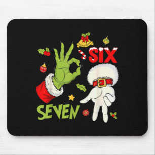 67 Weihnachten Trending Meme Sagen 6 7 Meme Kostüm Mousepad