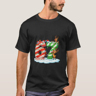 67 Weihnachts-Meme 6 7 Zahlen Sechs Sieben Gen Z A T-Shirt