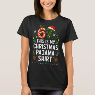 67 Weihnachts-Pyjama-Shirt 6 7 Lustiges Meme-Teena T-Shirt