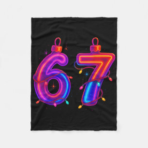 67 Weihnachtsbaumschmuck-Meme Eis-Tropfen-Feiertag Fleecedecke