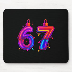 67 Weihnachtsbaumschmuck Meme Eis-Tropfen Feiertag Mousepad
