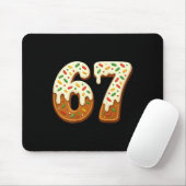 67 Weihnachtsferien 6 7 Meme Gen Alpha Slang Rücks Mousepad (Mit Mouse)