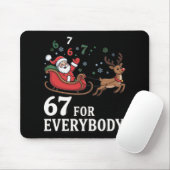67 Weihnachtskostüm für jeden Six Seven Xmas Mousepad (Mit Mouse)