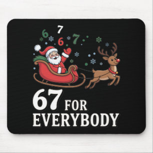 67 Weihnachtskostüm für jeden Six Seven Xmas  Mousepad