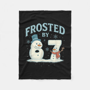 67 Weihnachtsmann Schneemann 6 7 Internet Meme Wei Fleecedecke