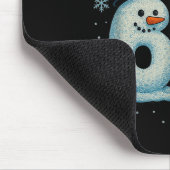 67 Weihnachtsmann Schneemann 6 7 Internet Meme Wei Mousepad (Ecke)