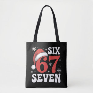 67 Weihnachtsmannhut Weihnachten Six Seven Lustige Tasche
