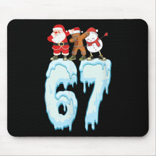 67 Weihnachtsmeme 6 7 Zahlen Sechs Sieben Lustige Mousepad