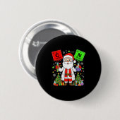 67 Wissenschaftslehrer Chemie 67 Periodensystem Ch Button (Vorne & Hinten)