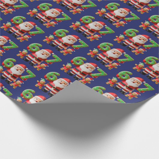 67 Wrapping Paper Roll | 6 7 Gift Wrap Geschenkpapier (Ecke)