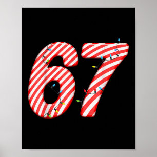 67 Zuckerstange Weihnachten Six Seven Weihnachtswi Poster