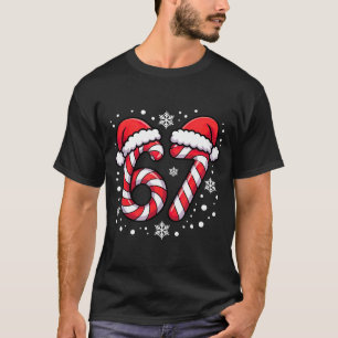 67 Zuckerstangen Santa  T-Shirt