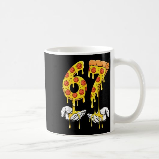 67 Zza Meme Funny Zza Lover Kaffeetasse (Rechts)