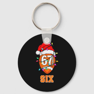 67endy Weihnachtsfußball – Six & Seven Matchin Schlüsselanhänger