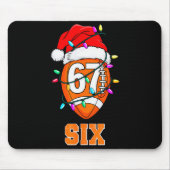 67endy Xmas Football – Six & Seven Matching Co Mousepad