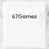 67Gamez Aufkleber 2 (Tasche)