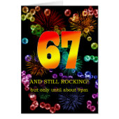 67th Birthday Still Rocking (Vorne)