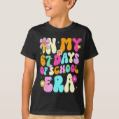 67th Day Of School 67 Days Pencil Coquette Bow Mem T-Shirt (Vorderseite)