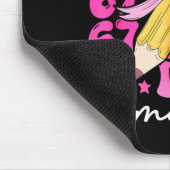 67th Day Of School 67 Days Smarter Coquette Bow Si Mousepad (Ecke)