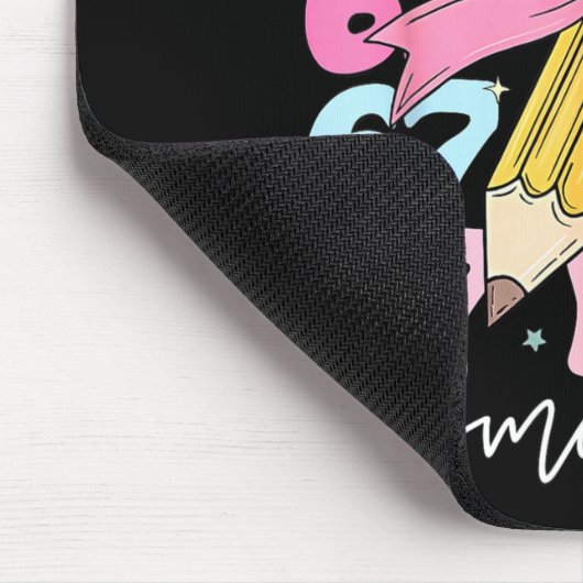 67th Day Of School 67 Days Smarter Coquette Bow Te Mousepad (Ecke)