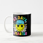 67th Day Of School 67 Days Smarter Teacher Boy Gir Kaffeetasse (Links)