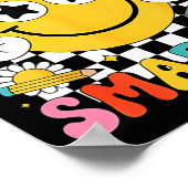 67th Day Of School 67 Days Smarter Teacher Poster (Ecke)