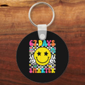 67th Day Of School 67 Days Smarter Teacher Student Schlüsselanhänger (Vorderseite)