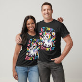 67th Day Of School 67 Days Smarter Unicorn Teacher T-Shirt (Unisex)