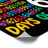 67th Day Of School 67 Math Numbers Teacher Kids 67 Poster (Ecke)