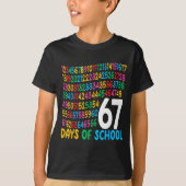 67th Day Of School 67 Math Numbers Teacher Kids 67 T-Shirt (Vorderseite)
