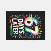 67th Day Of School 67 Meme Teacher Student 67 Days Fleecedecke (Vorderseite (Horizontal))