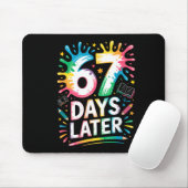 67th Day Of School 67 Meme Teacher Student 67 Days Mousepad (Mit Mouse)