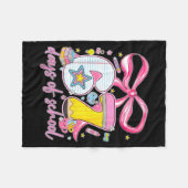 67th Day Of School 67 Six Seven Math Teacher Kids Fleecedecke (Vorderseite (Horizontal))