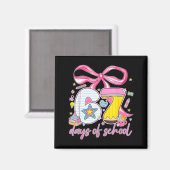 67th Day Of School 67 Six Seven Math Teacher Kids Magnet (Vorderseite/Rückseite)