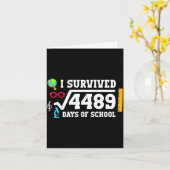 67th Day Of School 67 Square Root 4489 Six Seven B Karte (Gelbe Blume)