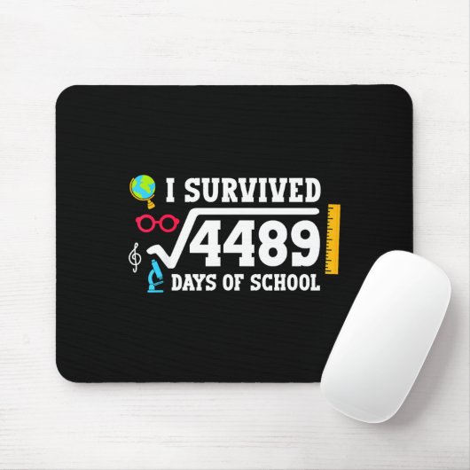 67th Day Of School 67 Square Root 4489 Six Seven B Mousepad (Mit Mouse)