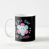67th Day Of School Funny 100th Of School Students Kaffeetasse (Links)