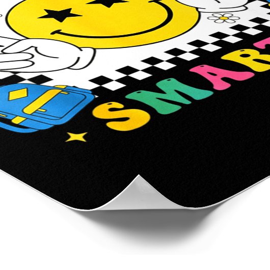 67th Day Of School Funny 67 Days Smarter Teacher B Poster (Ecke)