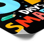 67th Day Of School Funny 67 Days Smarter Teacher B Poster (Ecke)