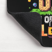 67th Day Of School Gamer Level Unlocked 100 Days O Mousepad (Ecke)