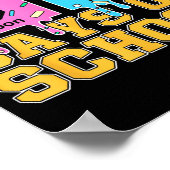 67th Day Of School Kids Funny Meme Six Seven Perio Poster (Ecke)