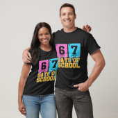 67th Day Of School Kids Funny Meme Six Seven Perio T-Shirt (Unisex)