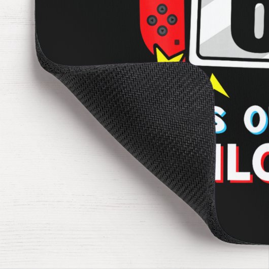 67th Day Of School Level 67 Days Of School Unlocke Mousepad (Ecke)