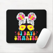 67th Day Of School Shirt 67 Day Smarter Bun Teache Mousepad (Mit Mouse)