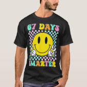 67th Day Of School Shirt 67 Days Smarter Teacher B (Vorderseite)