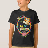 67th Day Of School Shirt 67 Days Smarter Teacher B (Vorderseite)