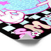 67th Day Of School Shirt 67 Days Smarter Teacher B Poster (Ecke)