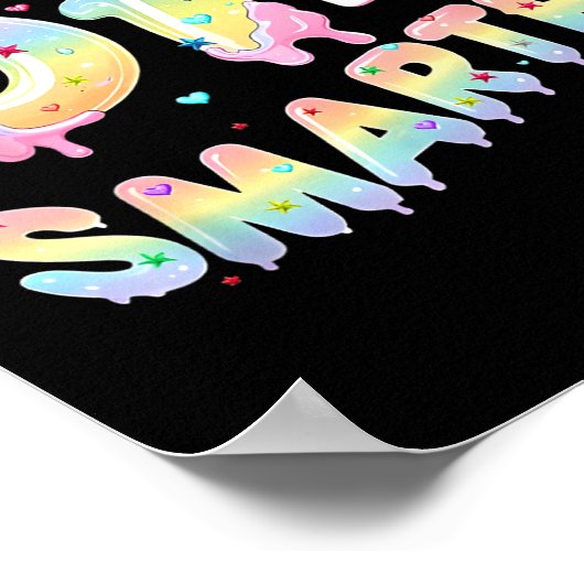 67th Day Of School Shirt 67 Days Smarter Teacher B Poster (Ecke)